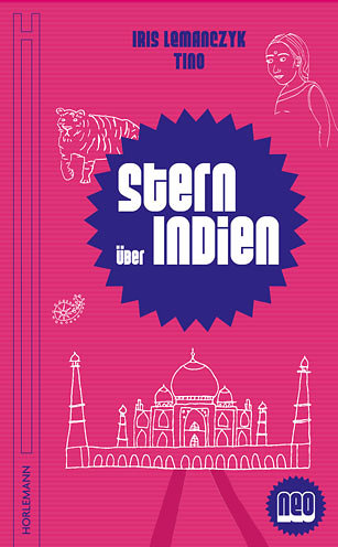 Stern über Indien